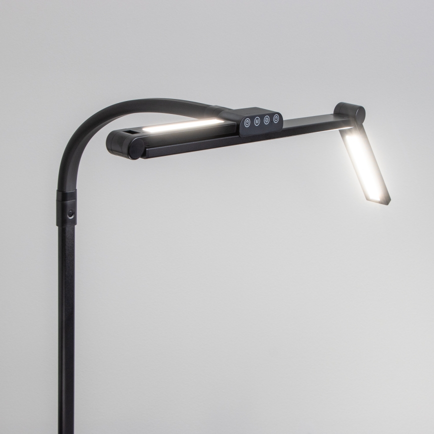 BRILAGI - dimmbare LED-Tischlampe mit Touch-Bedienung und Clip VARIO LED/24W/230V 3000-6500K CRI 92 schwarz