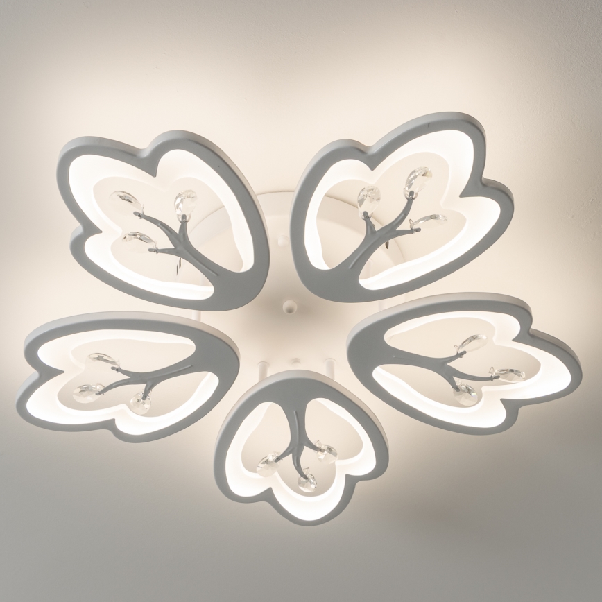Brilagi - Dimmbare LED-Aufbauleuchte TWIST LED/80W/230V 3000-6500K weiß + Fernbedienung