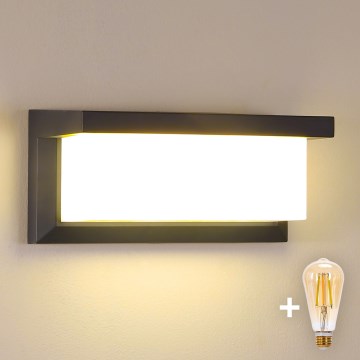 Brilagi - Dimmbare LED-Außenwandleuchte BRICKY 1xE27/6W/230V 2700-6500K IP54 anthrazit
