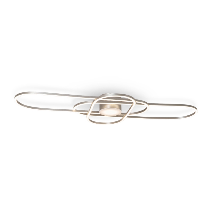 BRILAGI - LED-dimmbare Deckenleuchte APOLLO LED/58W/230V 3000-6500K 43,2x101,2 cm mattchrom + Fernbedienung