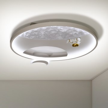 Brilagi - Dimmbare LED-Deckenleuchte ASTRO LED/20W/230V 3000/4000/6000K + Fernbedienung