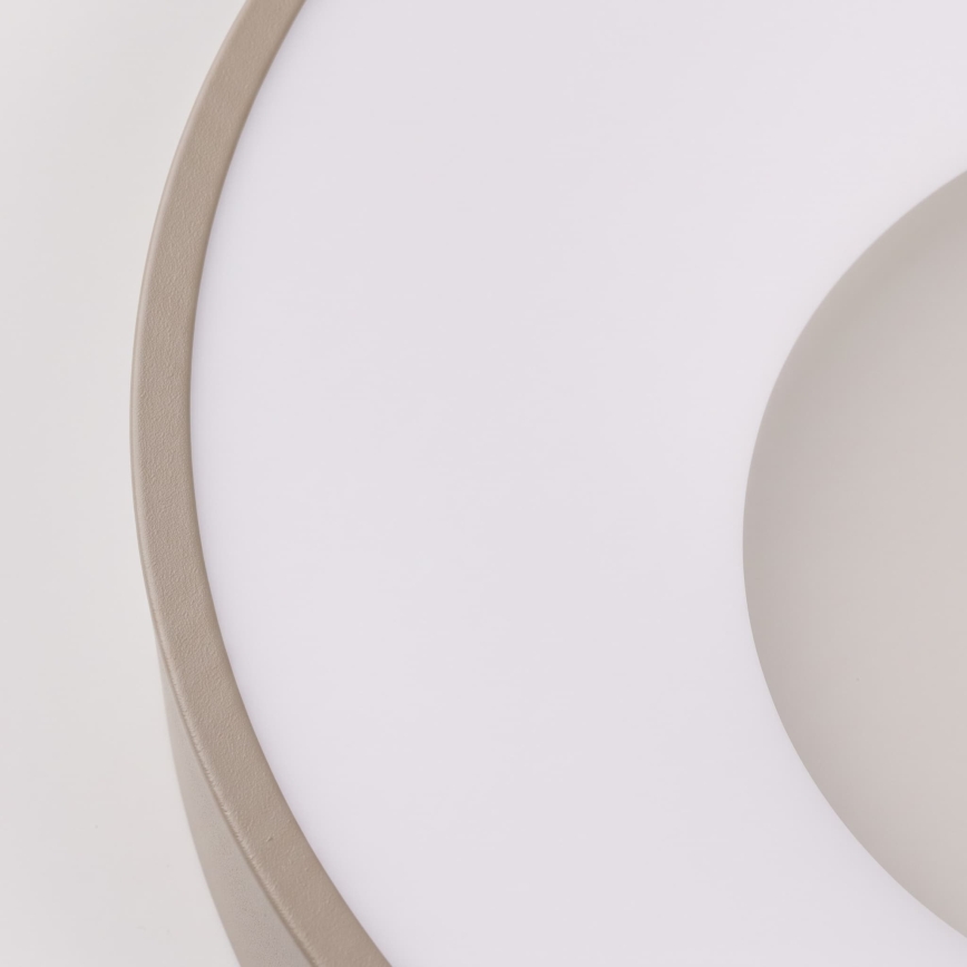 BRILAGI - Dimmbare LED-Deckenleuchte FALCON II LED/67W/230V 3000-6500K Ø 40 cm weiß/beige + Fernbedienung