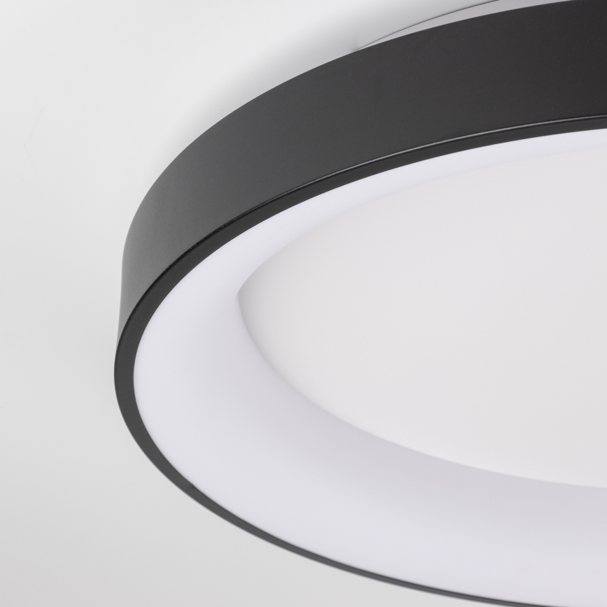 Brilagi - LED-dimmbare Deckenleuchte FALCON II LED/99 W/230 V 3000–6500 K Ø 60 cm schwarz + Fernbedienung