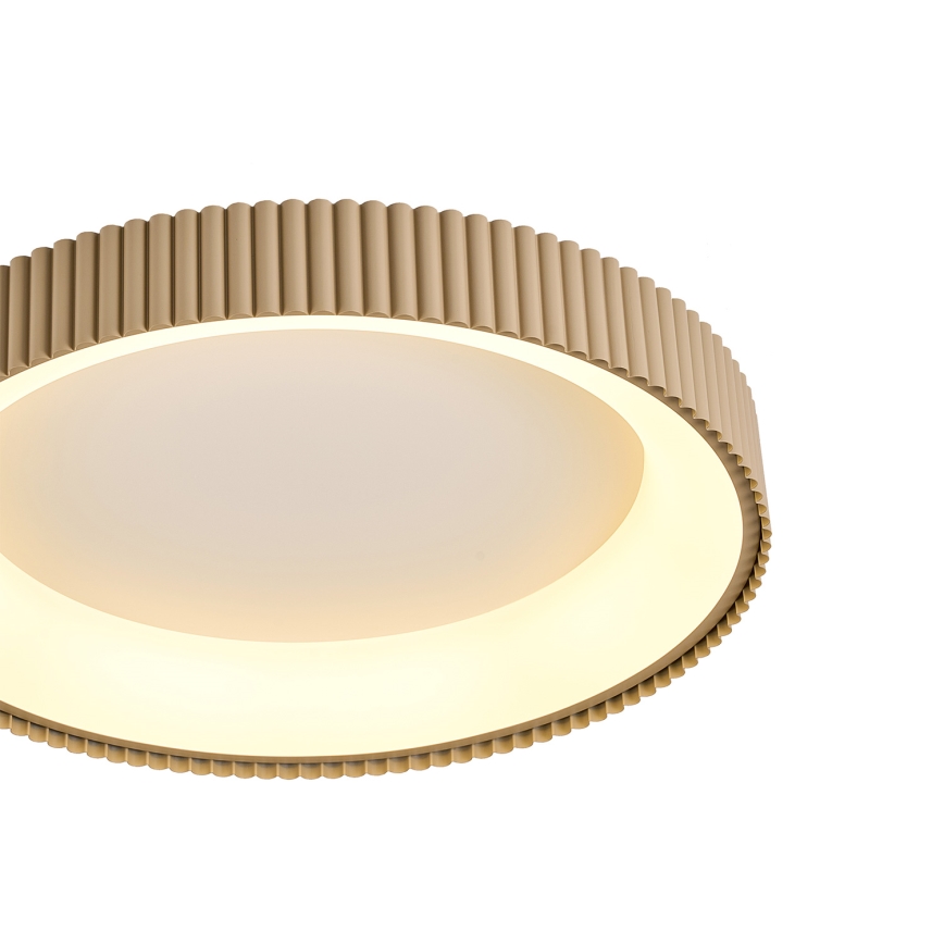 Brilagi - LED-dimmbare Deckenleuchte FALCON MODERN LED/30W/230V 3000-6500K Ø 40 cm beige + Fernbedienung
