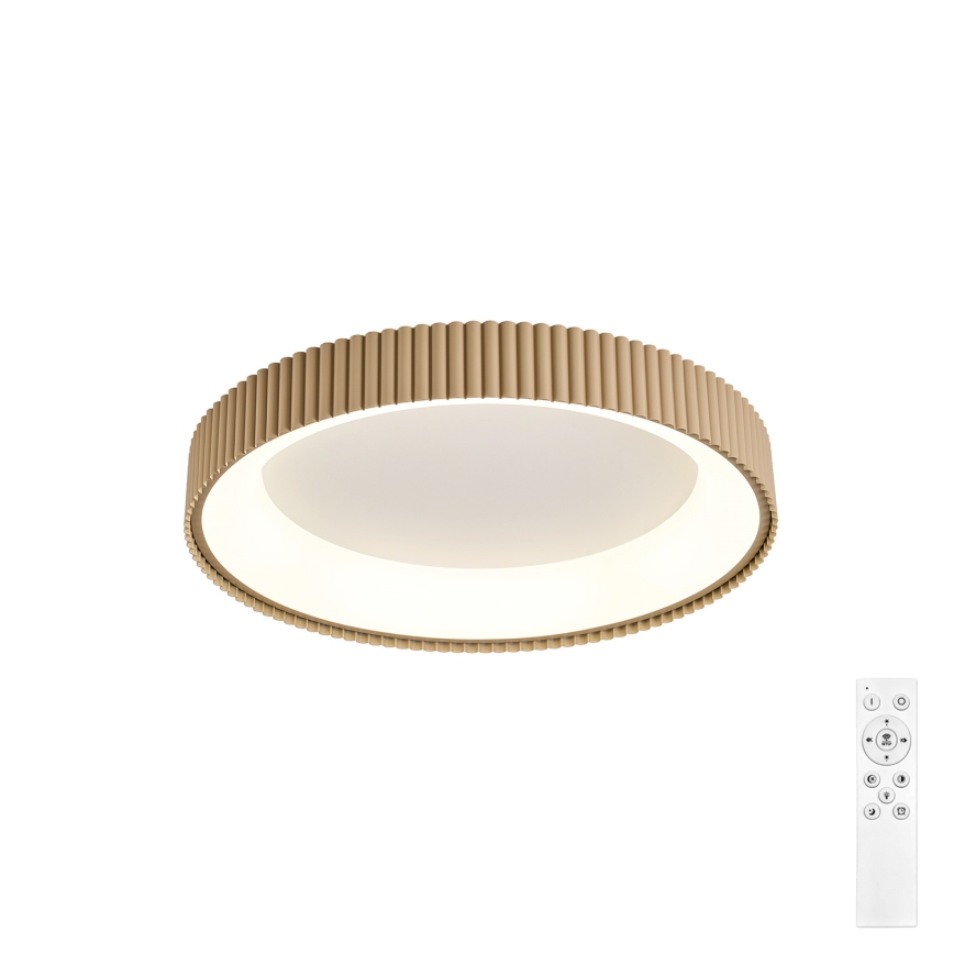 Brilagi - LED-dimmbare Deckenleuchte FALCON MODERN LED/30W/230V 3000-6500K Ø 40 cm beige + Fernbedienung