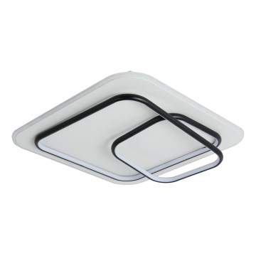 Brilagi - dimmbare LED-Deckenleuchte FLARE LED/81W/230V 3000-6000K 50x50 cm weiß/schwarz + Fernbedienung