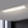 Brilagi - Dimmbare LED-Deckenleuchte für Badezimmer FRAME SMART LED/50W/230V 120x30 cm 3000-6000K IP44 silbern + Fernbedienung