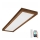 Brilagi - Dimmbare LED-Deckenleuchte für Badezimmer WOODY FRAME LED/50W/230V Eiche Kirsche 120x30 cm 3000-6000K IP44 + Fernbedienung