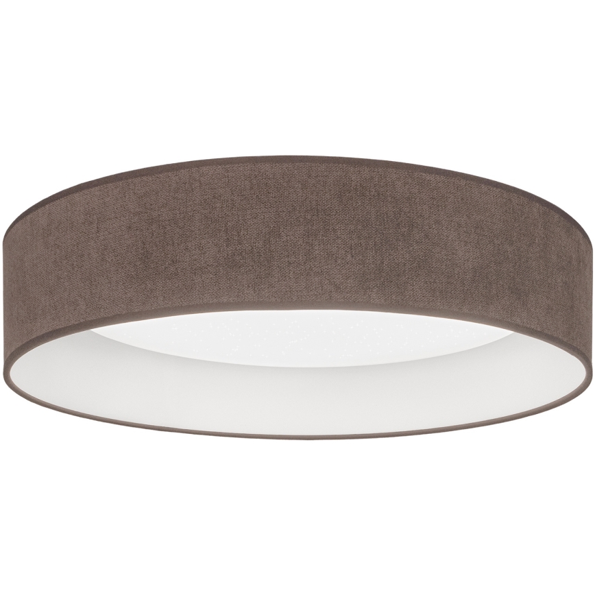 BRILAGI - LED dimmbare Deckenleuchte VELVET SMARTIX STARS LED/36 W/230 V 3000-6000 K Ø 55 cm braun Wi-Fi Tuya Beacon + Fernbedienung