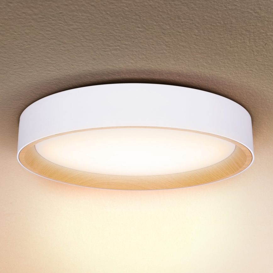 Brilagi - Dimmbare LED-Deckenleuchte LARIOS LED/60W/230V 3000-6500K ø 49 cm weiß + Fernbedienung