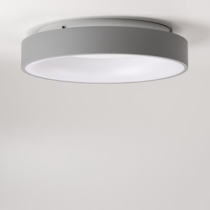 Brilagi - dimmbare LED-Deckenleuchte FALCON LED/40W/230V 3000-6500K Ø 45 cm grau + Fernbedienung