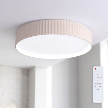 Brilagi - dimmbare LED-Deckenleuchte LUCIA LED/48W/230V 3000-6500K Ø 41 cm beige + Fernbedienung