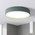 Brilagi - dimmbare LED-Deckenleuchte LUCIA LED/48W/230V 3000-6500K Ø 41 cm grün + Fernbedienung