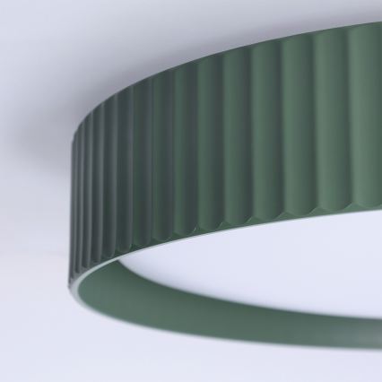 Brilagi - dimmbare LED-Deckenleuchte LUCIA LED/48W/230V 3000-6500K Ø 41 cm grün + Fernbedienung