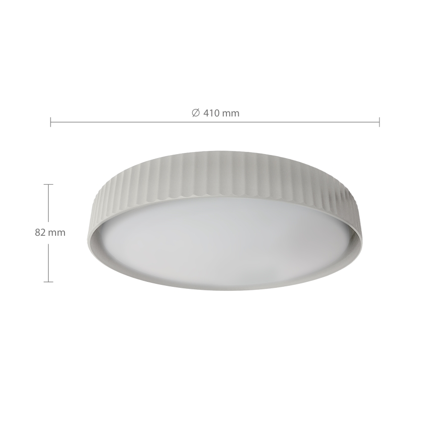 Brilagi - LED-dimmbare Deckenleuchte LUCIA LED/48W/230V 3000-6500K Ø 41 cm weiß + Fernbedienung