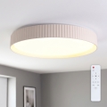 Brilagi - dimmbare LED-Deckenleuchte LUCIA LED/60W/230V 3000-6500K Ø 59 cm beige + Fernbedienung