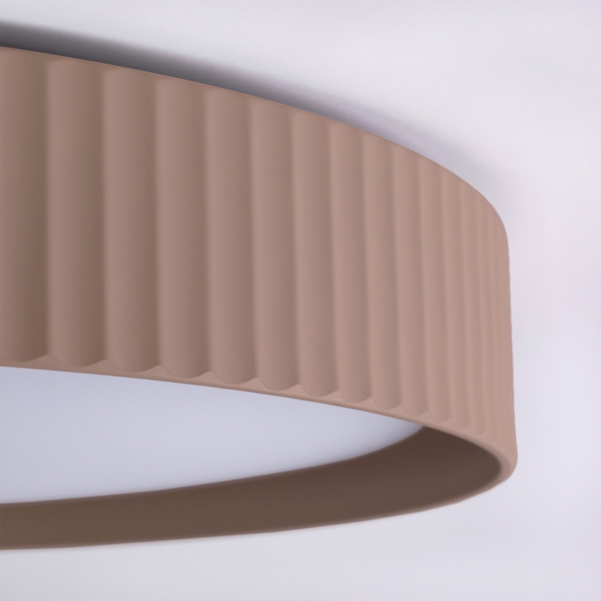 Brilagi - dimmbare LED-Deckenleuchte LUCIA LED/60W/230V 3000-6500K Ø 59 cm braun + Fernbedienung