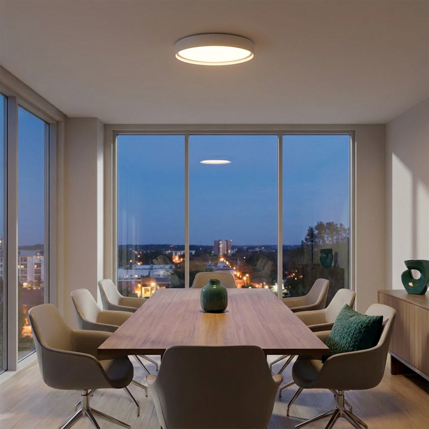 Brilagi - LED-dimmbare Deckenleuchte LUCIA LED/60W/230V 3000-6500K Ø 59 cm weiß + Fernbedienung