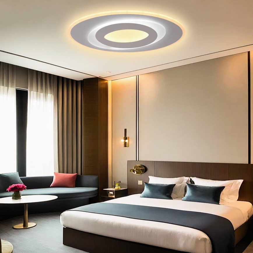 Brilagi - Dimmbare LED-Deckenleuchte MODERN LED/45W/230V 2700-6500K + Fernbedienung