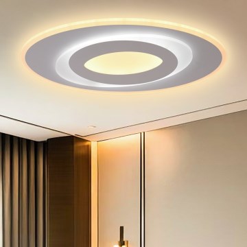 Brilagi - Dimmbare LED-Deckenleuchte MODERN LED/45W/230V 2700-6500K + Fernbedienung