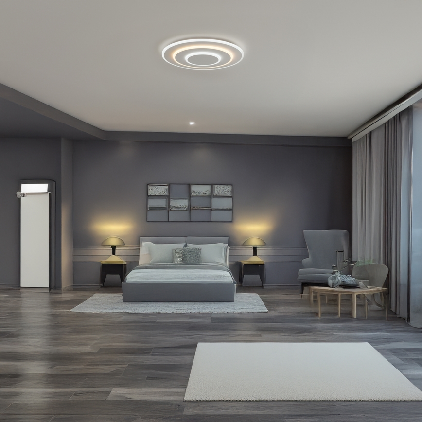 Brilagi - LED-dimmbare Deckenleuchte MODERN LED/58W/230V 3000-6000K Ø 46,3 cm + Fernbedienung
