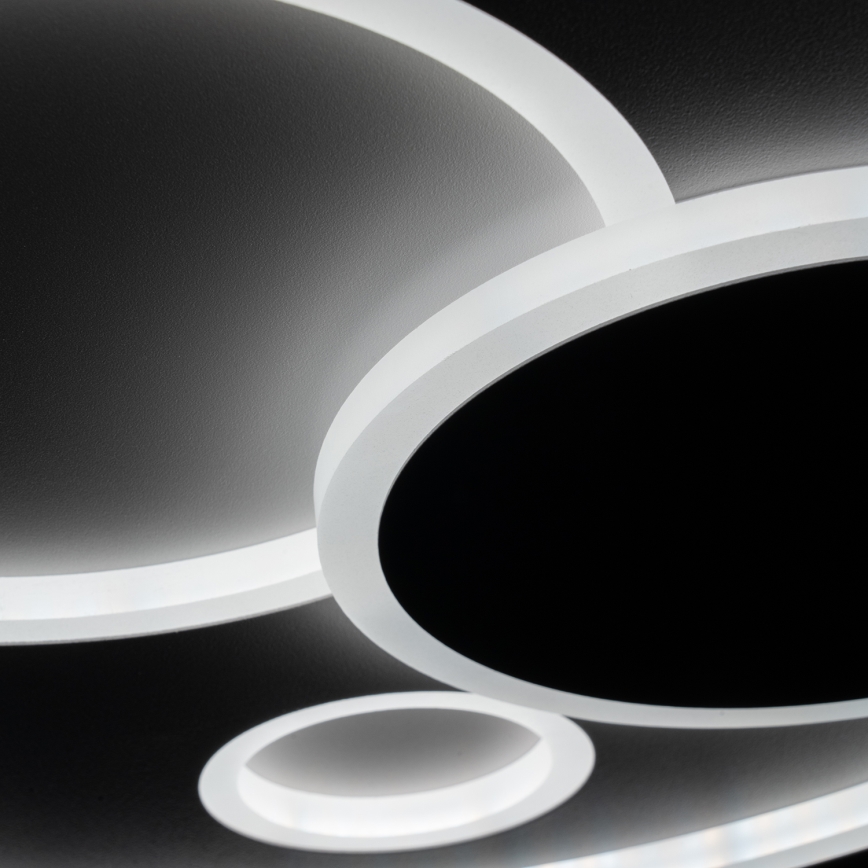 Brilagi - Dimmbare LED-Deckenleuchte MODERN LED/89W/230V 2700-6500K d 47 cm + Fernbedienung