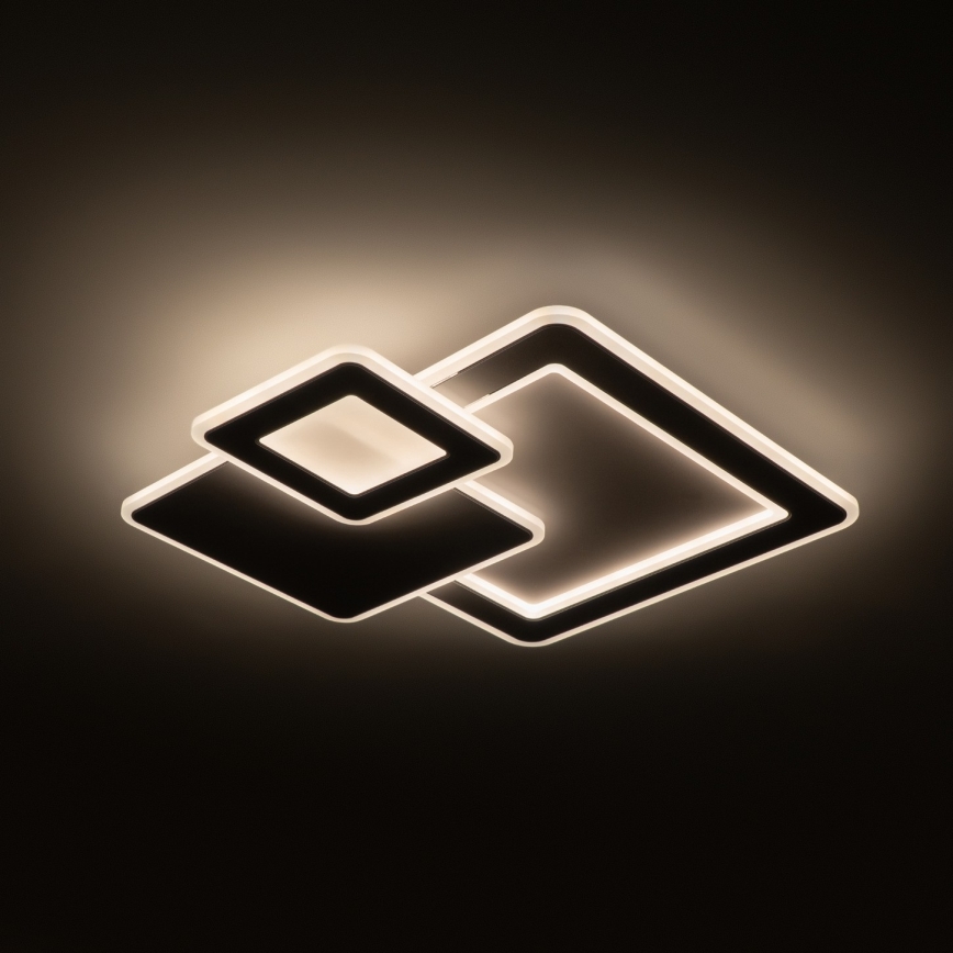 Brilagi - LED dimmbare Deckenleuchte MODERN LED/93W/230V 3000-6000K 48,5x48,5 cm + Fernbedienung