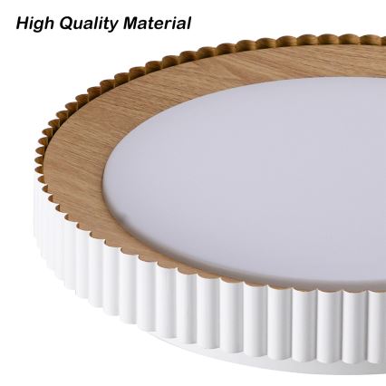 Brilagi - dimmbare LED-Deckenleuchte NEXO LED/48W/230V 3000-6000K weiß Ø 43 cm + Fernbedienung