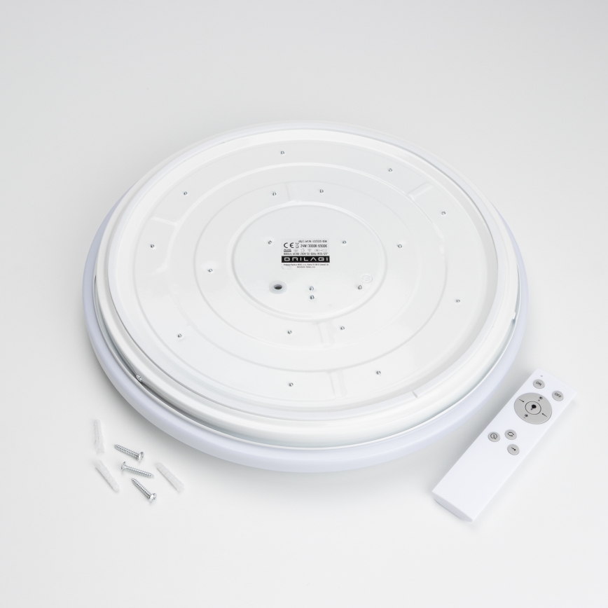 Brilagi - Dimmbare LED-Deckenleuchte OPAL LED/24W/230V  3000/4000/6500K + Fernbedienung