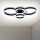 Brilagi - Dimmbare LED-Deckenleuchte ORBITS LED/49W/230V 3000/4000/6000K + Fernbedienung
