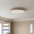 Brilagi - Dimmbare LED-Deckenleuchte POOL LED/36W/230V 3000-6000K Ø 30 cm beige + Fernbedienung