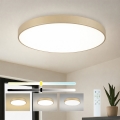 Brilagi - Dimmbare LED-Deckenleuchte POOL SMART LED/100W/230V 3000-6000K 80 cm beige Wi-Fi Tuya + Fernbedienung