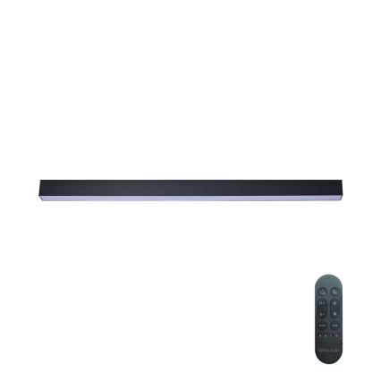 Brilagi - LED-dimmbare Deckenleuchte SLEEKLINE SMART LED/40W/230V 3000-6000K Wi-Fi Tuya schwarz + Fernbedienung