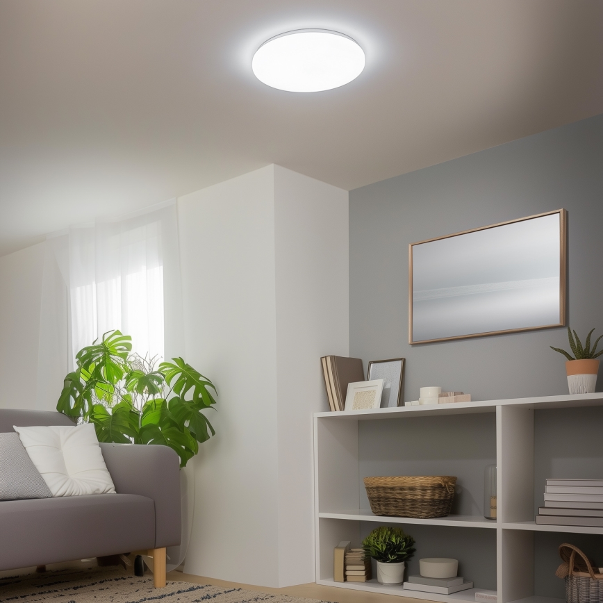 Brilagi – Dimmbare LED-Deckenleuchte SMART LED/24W/230V 2700-6500K Wi-Fi Tuya + Fernbedienung
