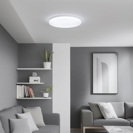Brilagi - SMART dimmbare LED-Deckenleuchte LED/24W/230V Ø 38 cm 2700-6500K Wi-Fi Tuya + Fernbedienung