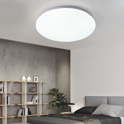 Brilagi - LED dimmbare Deckenleuchte SMART LED/36W/230V Ø 48 cm 2700-6500K Wi-Fi Tuya + Fernbedienung