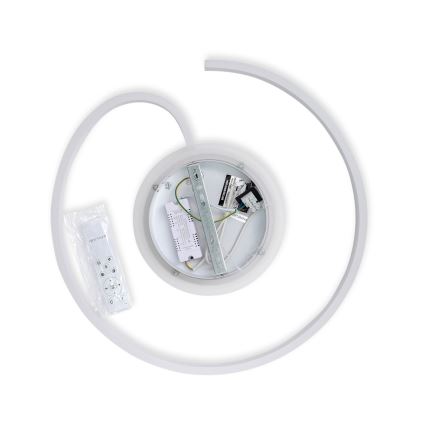 Brilagi - LED dimmbare Deckenleuchte SPIRAL LED/56W/230V Ø 50 cm 3000/4000/6000K + Fernbedienung