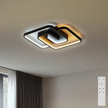 Brilagi - Dimmbare LED-Deckenleuchte VELO LED/64W/230V 3000-6500K 48x48 cm + Fernbedienung