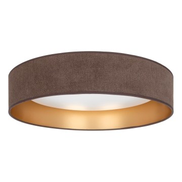 Brilagi - dimmbare LED-Deckenleuchte VELVET SMART VARI LED/36W/230V 3000-6500K Ø 55 cm braun/gold + Fernbedienung