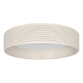 Brilagi - dimmbare LED-Deckenleuchte VELVET SMARTIX STARS LED/24W/230V 3000-6000K Ø 45 cm creme Wi‑Fi Tuya Beacon + Fernbedienung
