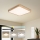Brilagi - dimmbare LED-Deckenleuchte WOODLINE SQUARE LED/80W/230V 3000-6000K Eiche 60x60 cm + Fernbedienung