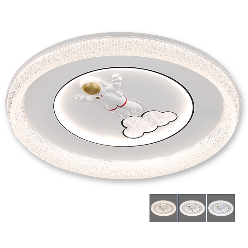 BRILAGI - Dimmbare LED-Kinder-Deckenleuchte ASTRO LED/68W/230V 3000-6000K Ø 50 cm + Fernbedienung