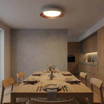 Brilagi - LED dimmbare Deckenleuchte ALVA LED/48W/230V 3000-6500K Ø 51 cm Weiß + Fernbedienung