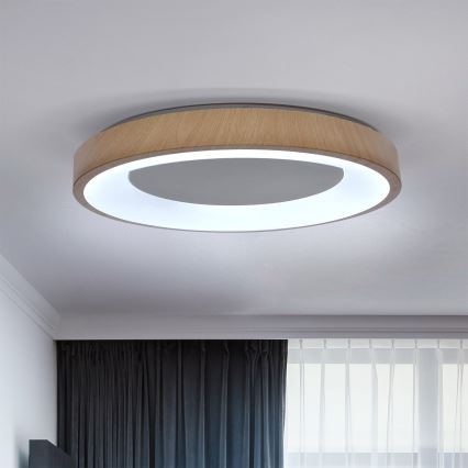 Brilagi - dimmbare LED-Deckenleuchte DORIA LED/60W/230V 3000-6500K Ø 60 cm + Fernbedienung
