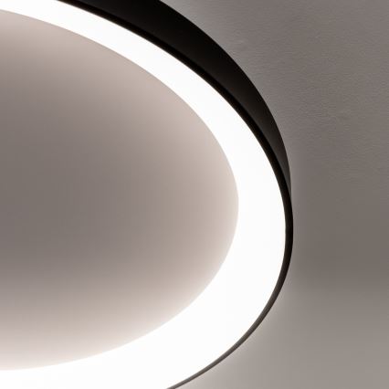 Brilagi - LED-dimmbare Deckenleuchte FALCON II LED/108W/230V 3000-6500K Ø 80 cm schwarz + Fernbedienung
