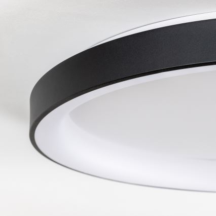 Brilagi - LED-dimmbare Deckenleuchte FALCON II LED/108W/230V 3000-6500K Ø 80 cm schwarz + Fernbedienung