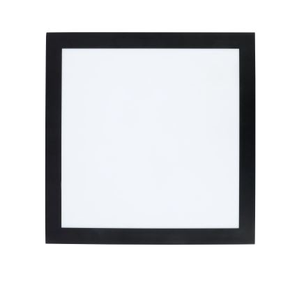 Brilagi - Dimmbare LED-Deckenleuchte für Badezimmer FRAME SMART LED/24W/230V 30x30 cm 3000-6000K IP44 schwarz + Fernbedienung