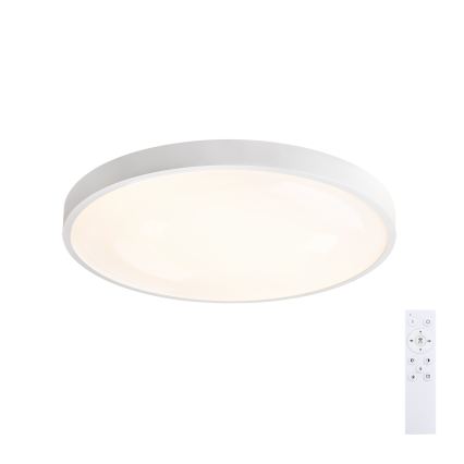 Brilagi - LED dimmbare Deckenleuchte GLASS POOL DOUBLE LED/60W/230V 3000-6000K 50 cm weiß + Fernbedienung