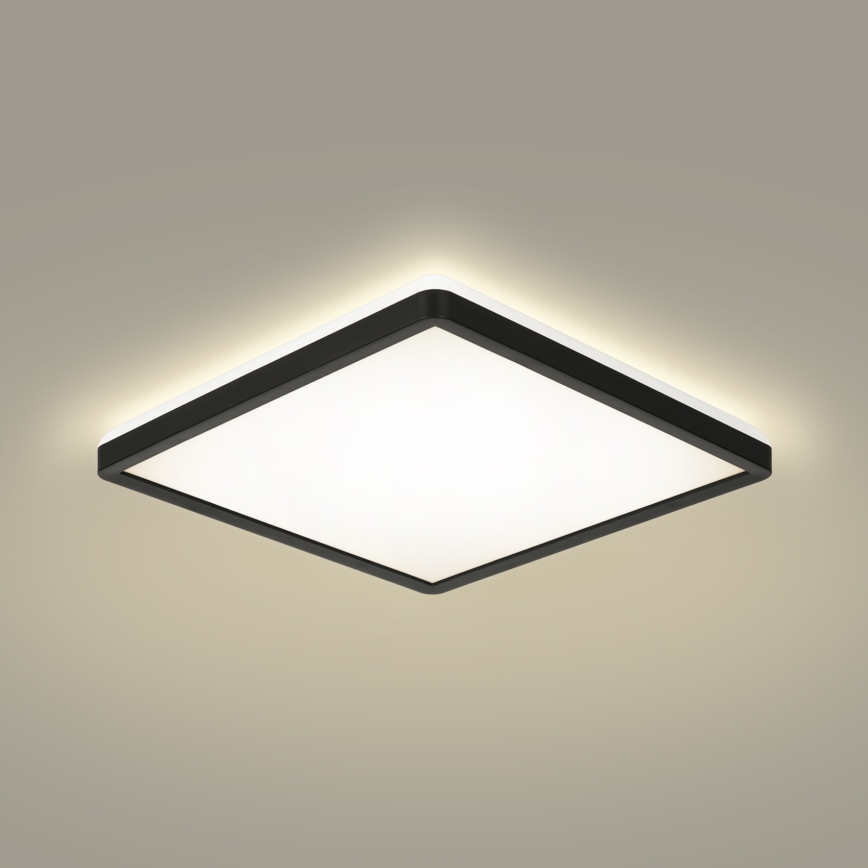 Brilagi - Dimmbare LED-Leuchte mit Bewegungs- und Dämmerungssensor ULTRA SLIM LED/18W/230V 30x30 cm + Fernbedienung
