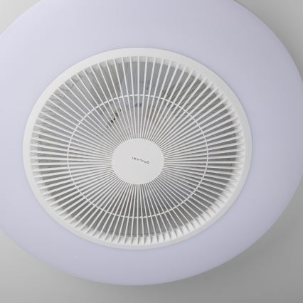 Brilagi - Dimmbare LED-Leuchte mit Ventilator AURA LED/38W/230V weiß + Fernbedienung